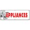 Signmission APPLIANCES BANNER SIGN sale refrigerator washer dryer discount brand B-72 Appliances - alternate 1